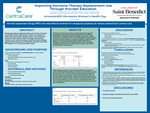 Improving Hormone Therapy Replacement Use Through Provider Education