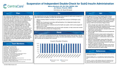 Independent Double Check