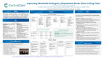 Improving Monticello Emergency Department Stroke Door to Drug Time by Andrew Winter EPPA, Alea Stanger, Jessica Miller, Naomi Schneider, and Kristi Patterson